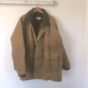 Filson Tin Cloth Packer coat with liner